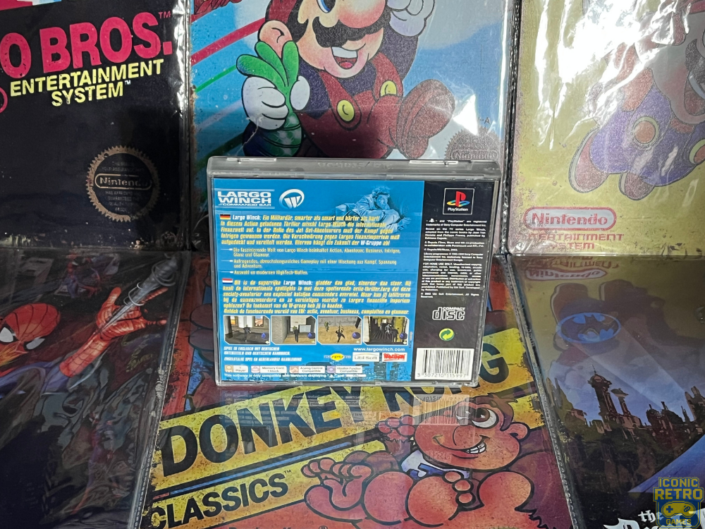 PlayStation 1 Largo Winch Commando Sar