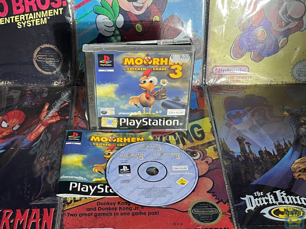 PlayStation 1 Moorhen 3 Chicken Chase