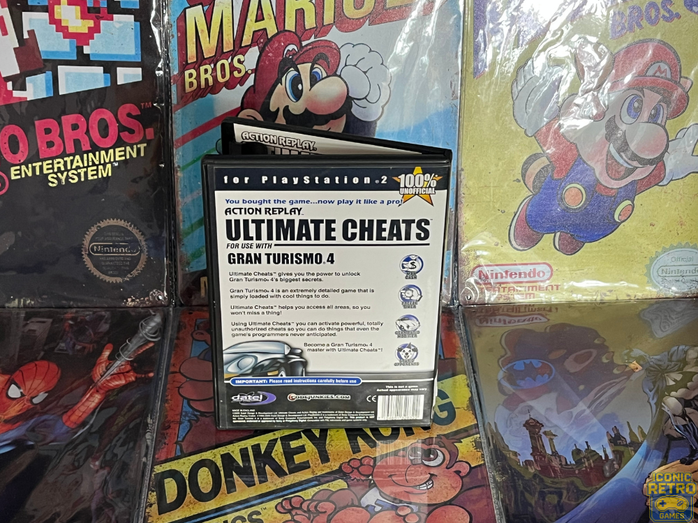 PlayStation 2 Action Replay Ultimate Cheats Gran Turismo 4