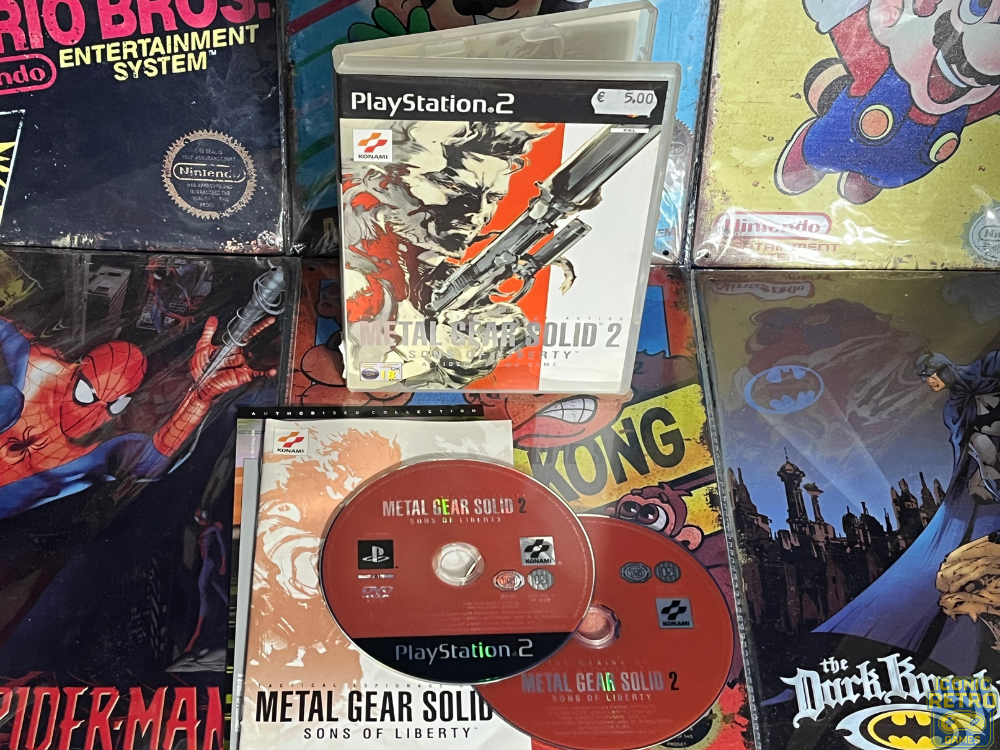 PlayStation 2 Metal Gear Solid 2 Sons Of Liberty