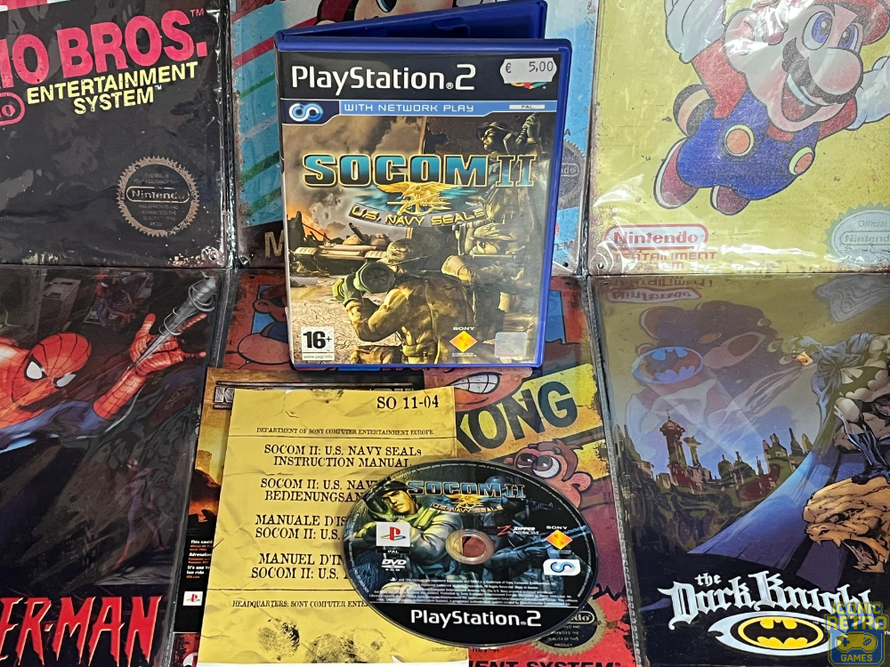 PlayStation 2 Socom 2 US Navy Seals