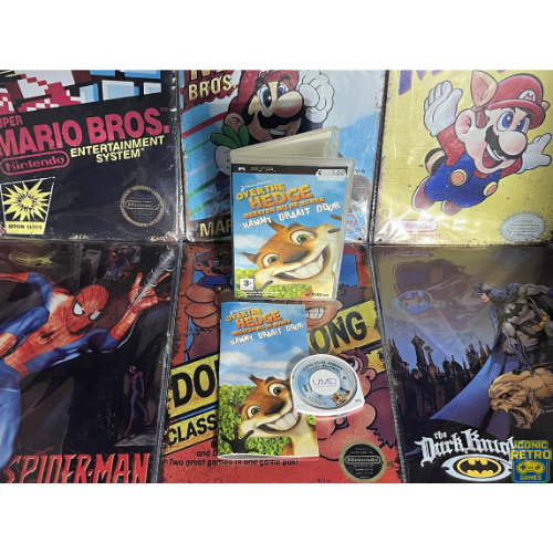 PlayStation PSP Over The Hedge Animals At The Neighbors Hammy Spins On