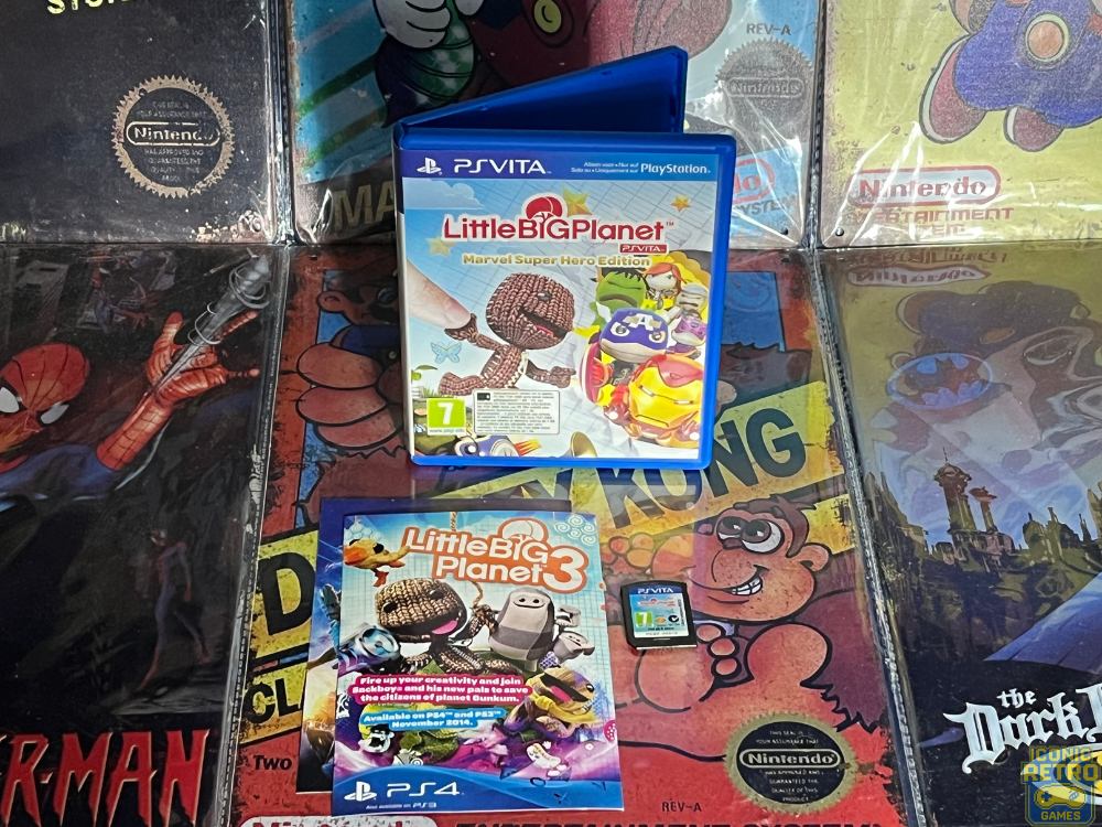 PlayStation Vita Little Big Planet Marvel Super Hero Edition