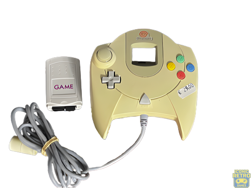 Sega Dreamcast Controller + Memory Card V2