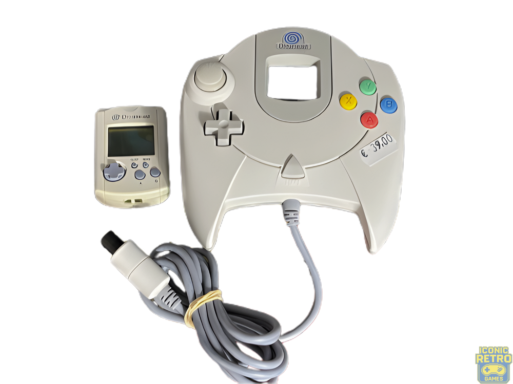 Sega Dreamcast Controller + VMU