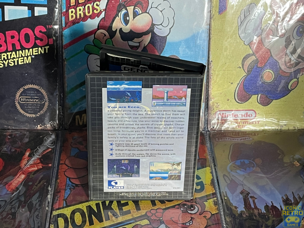 Sega Genesis Ecco The Dolphin