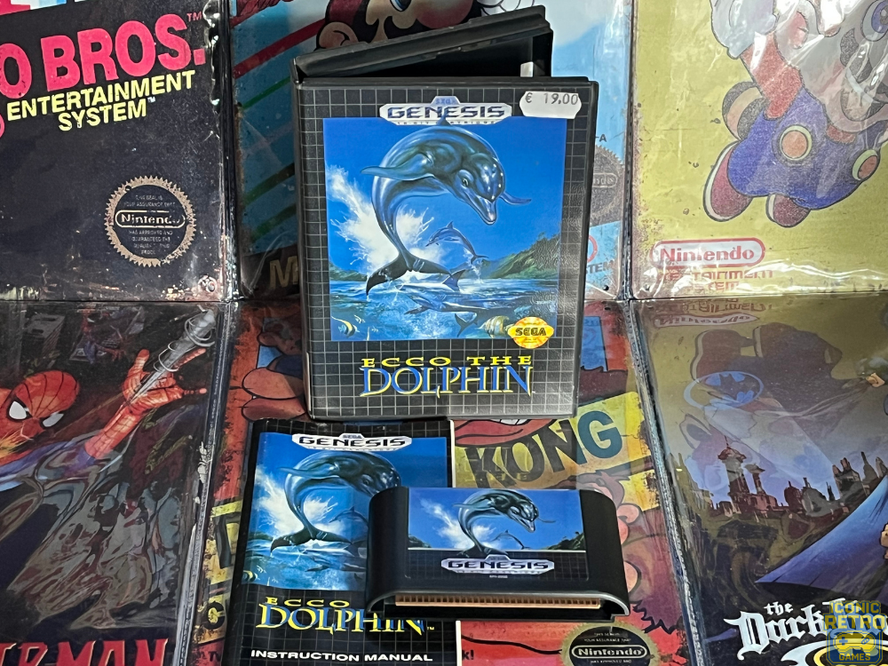 Sega Genesis Ecco The Dolphin