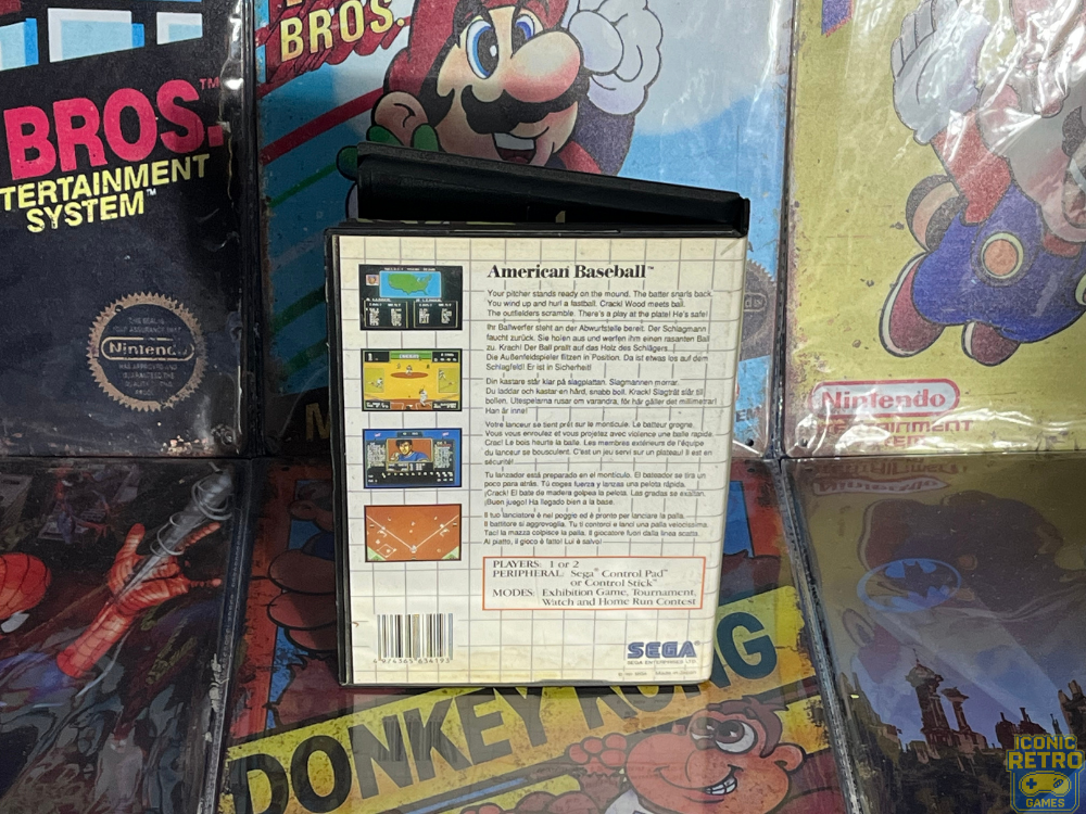 Sega Master System American Baseball