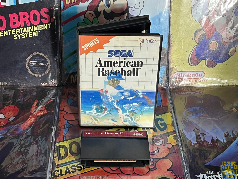 Sega Master System American Baseball