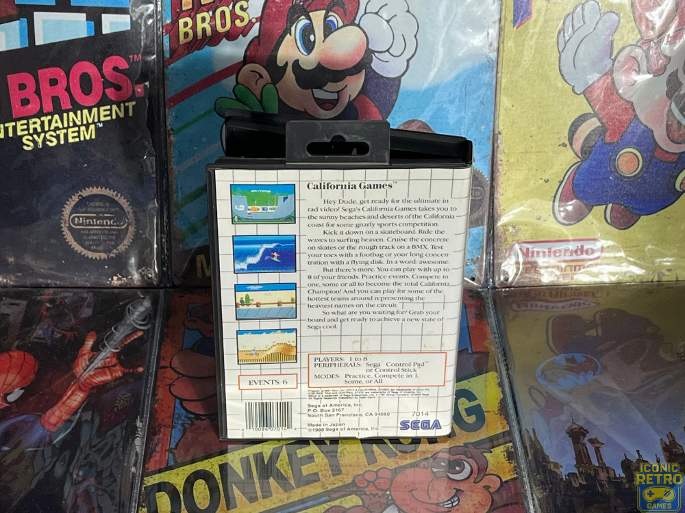 Sega Master System California Games