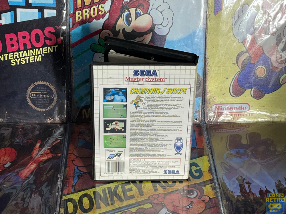 Sega Master System Champions Of Europe