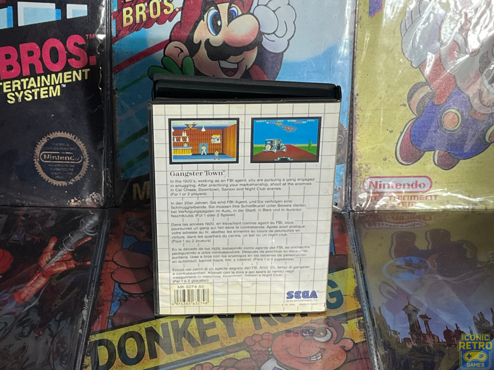 Sega Master System Gangster Town