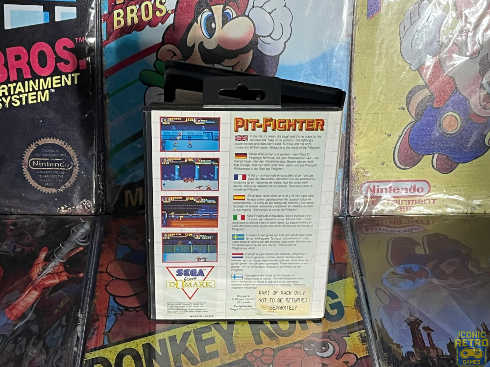 Sega Master System Pit-Fighter