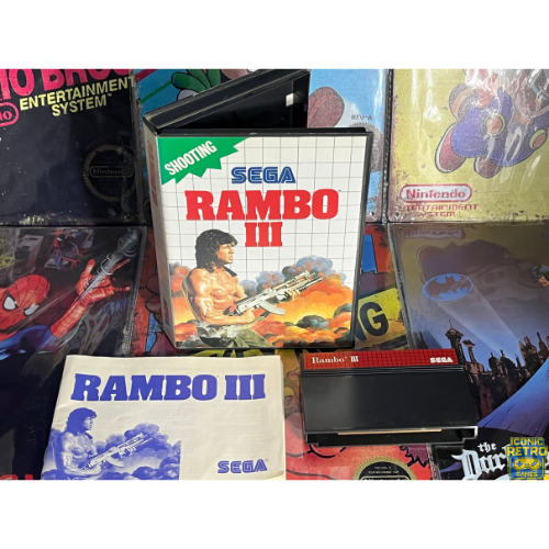 Sega Master System Rambo 3