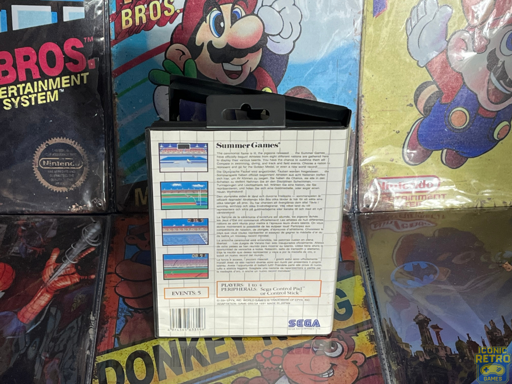 Sega Master System Summer Games