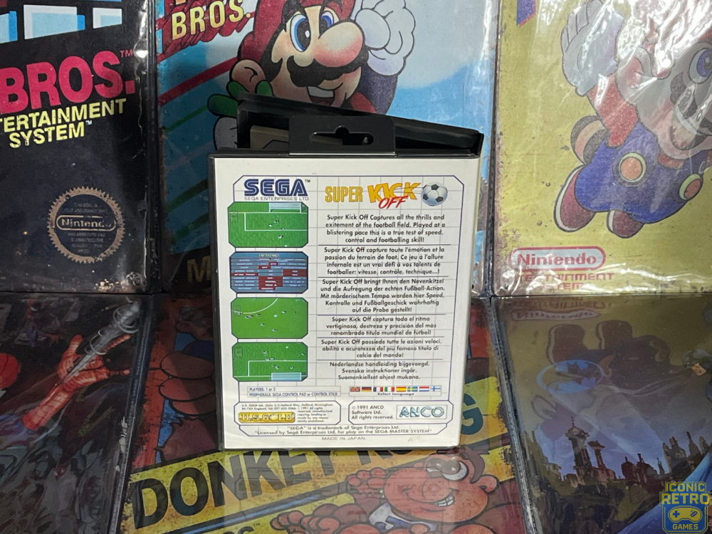 Sega Master System Super Kick Off