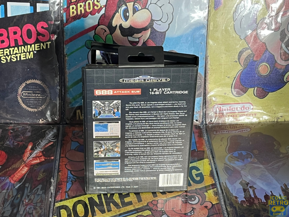 Sega Megadrive 688 Attack Sub