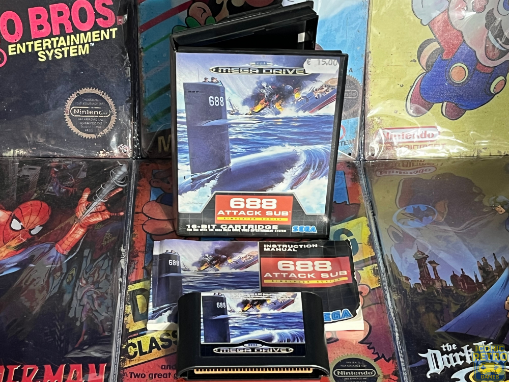 Sega Megadrive 688 Attack Sub