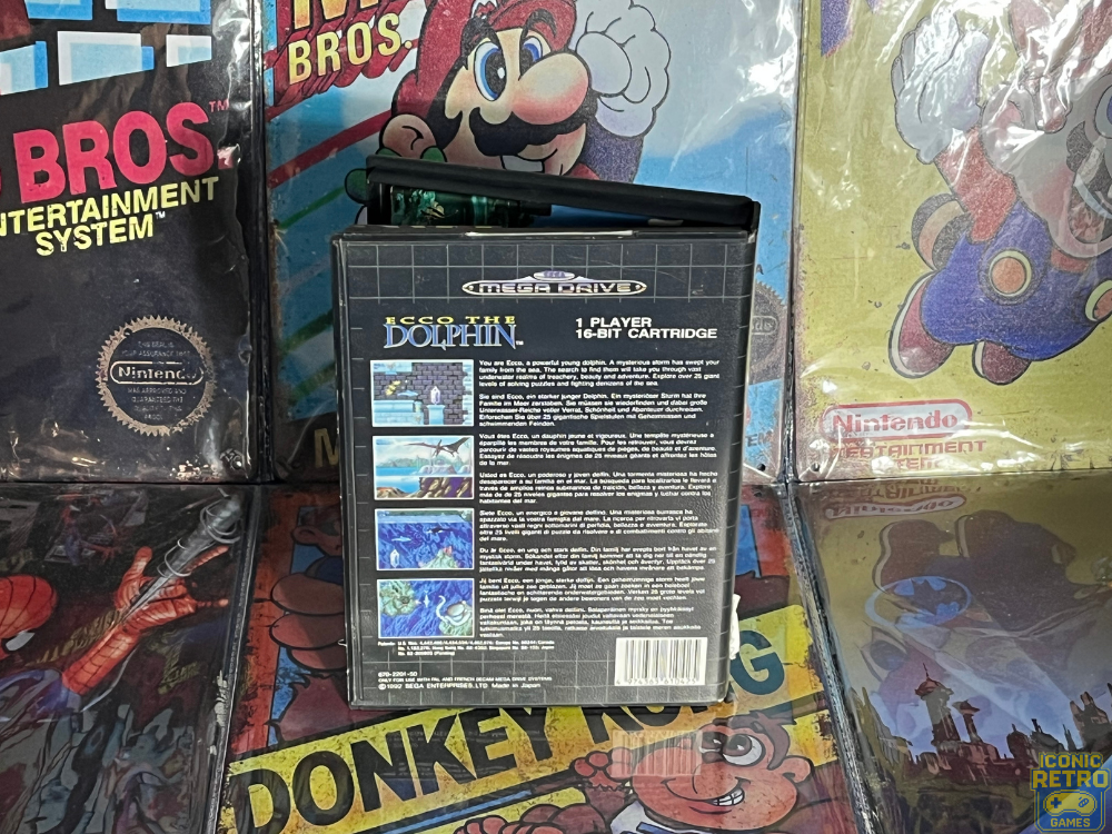 Sega Megadrive Ecco The Dolphin