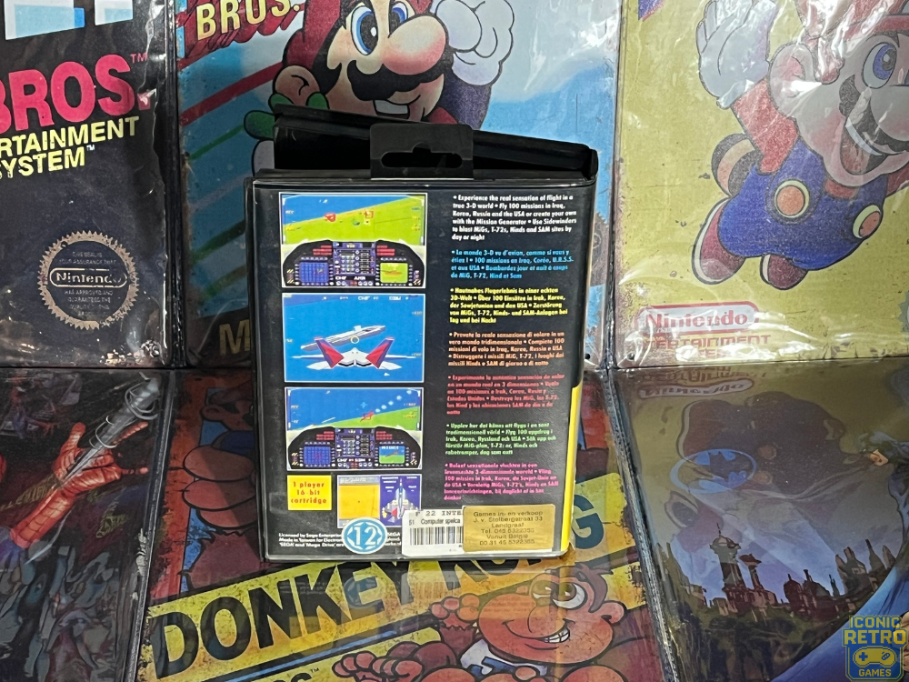 Sega Megadrive F22 Interceptor