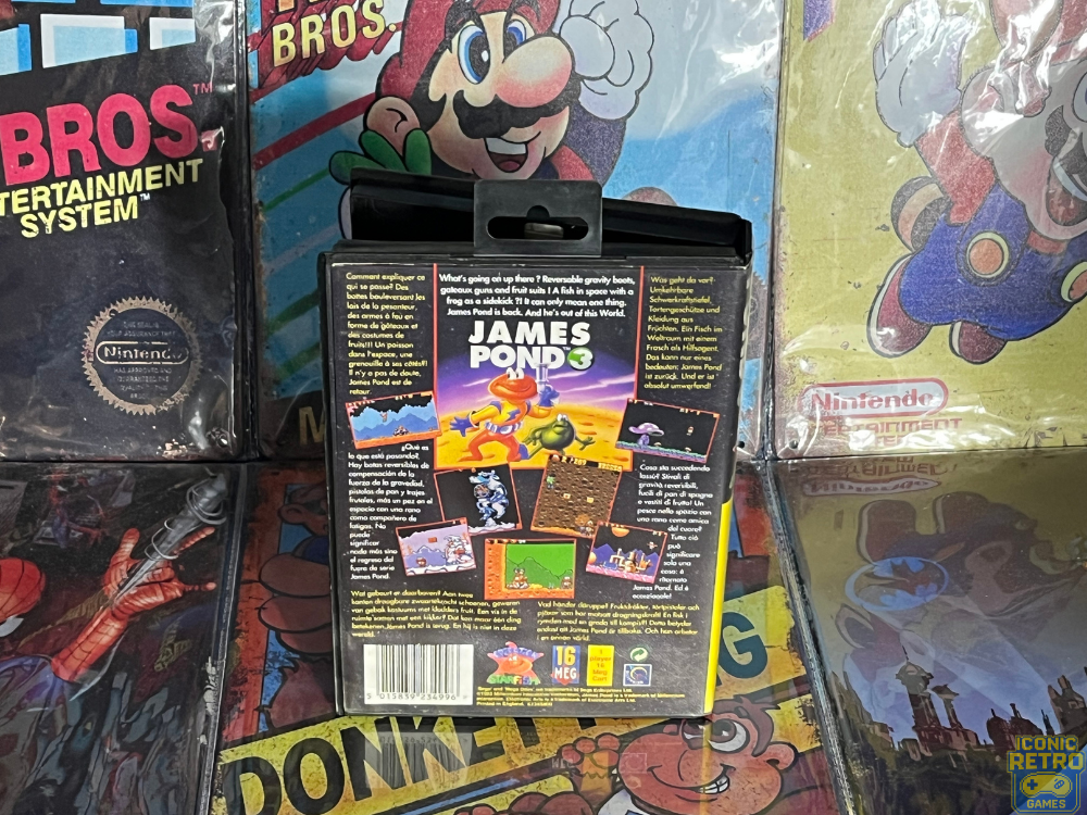 Sega Megadrive James Pond 3