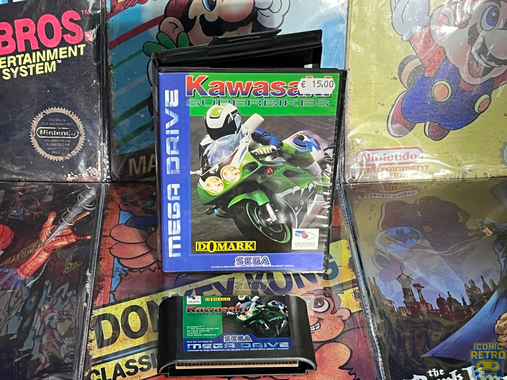 Sega Megadrive Kawasaki Superbikes