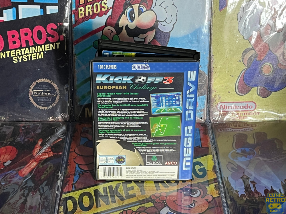 Sega Megadrive Kick Off 3 Europäische Herausforderung