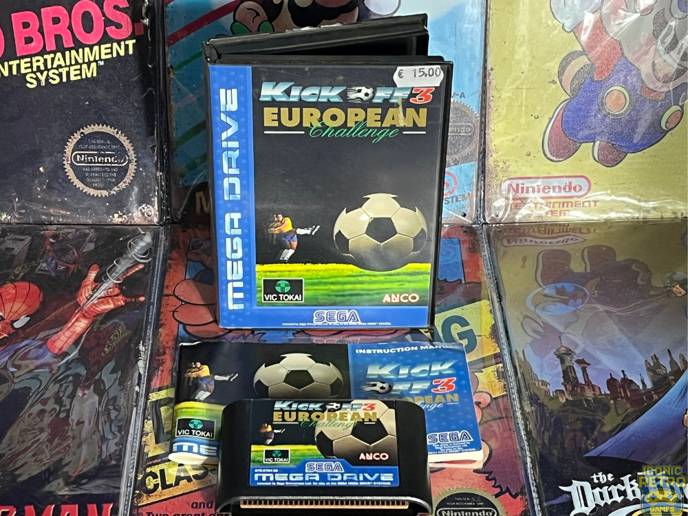 Sega Megadrive Kick Off 3 Europäische Herausforderung