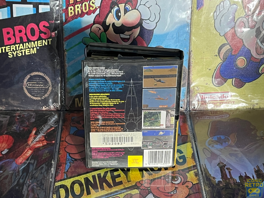 Sega Megadrive LHX Attack Chopper