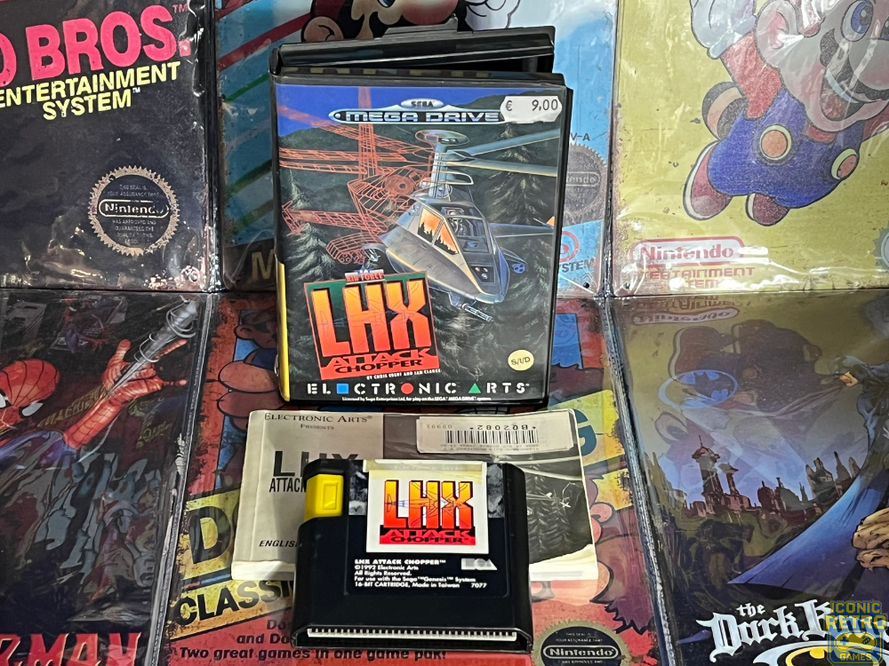 Sega Megadrive LHX Attack Chopper