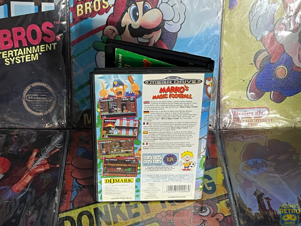 Sega Megadrive Marko's Magic Football