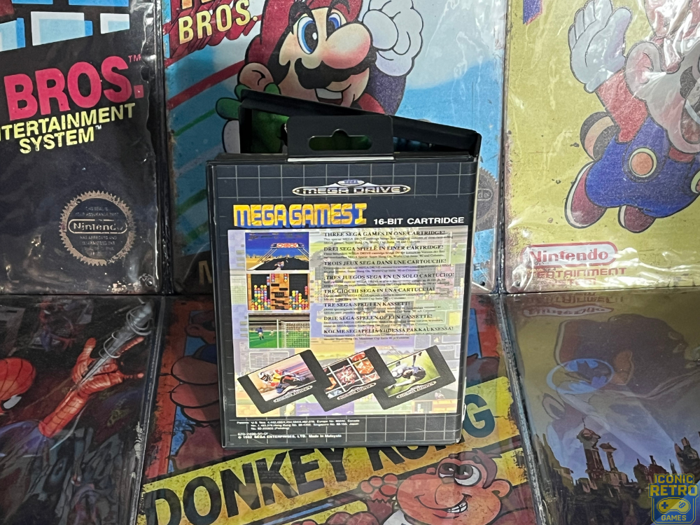 Sega Megadrive Mega Games 1