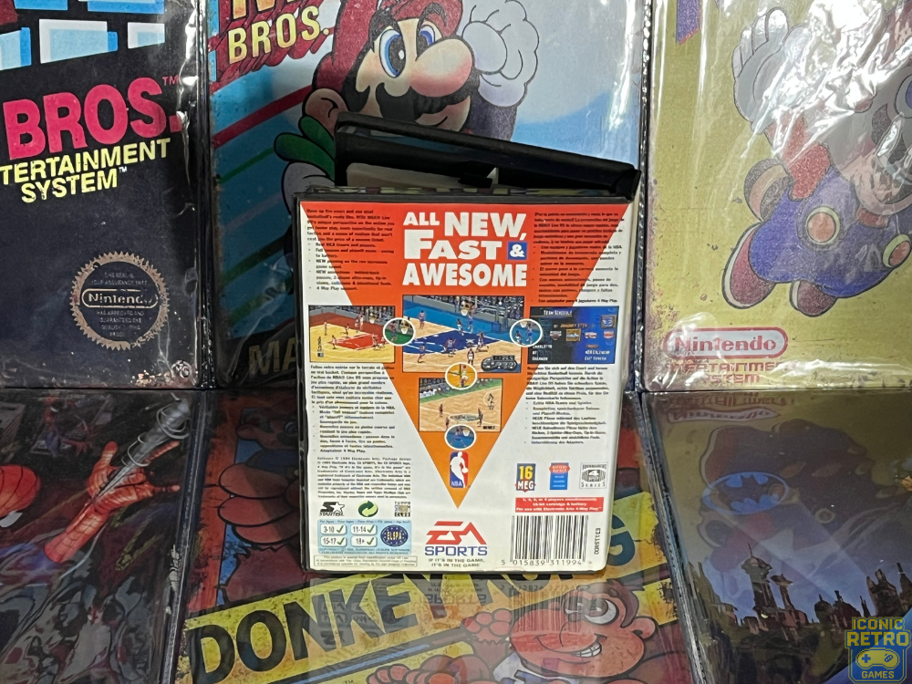 Sega Megadrive NBA Live 95