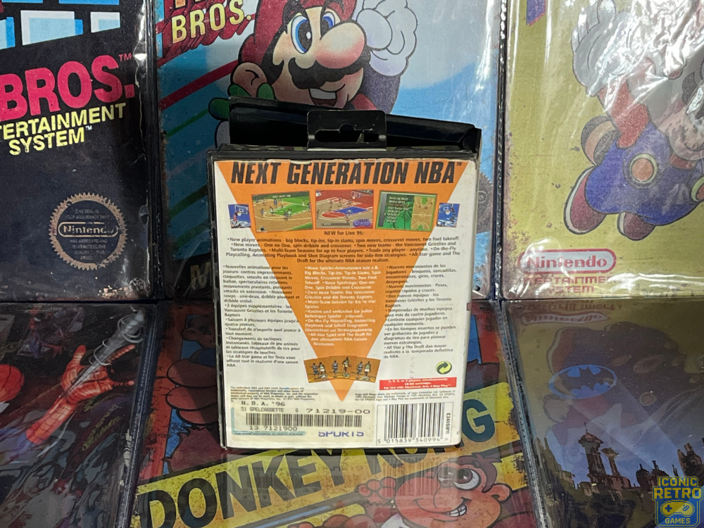 Sega Megadrive NBA Live 96
