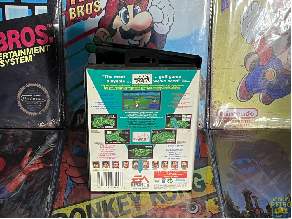 Sega Megadrive PGA European Tour