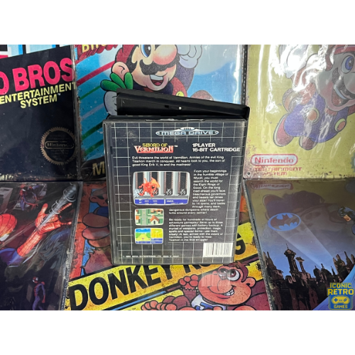 Sega Megadrive Sword Of Vermilion