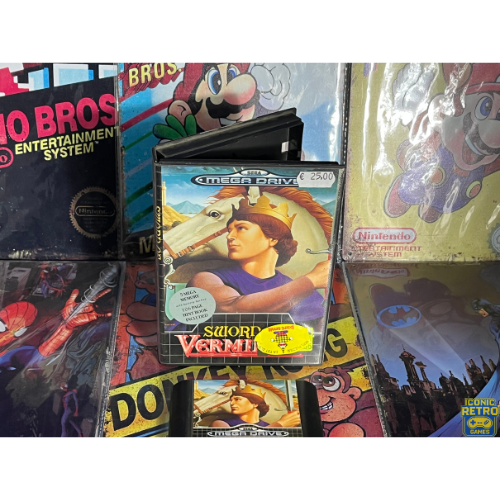 Sega Megadrive Sword Of Vermilion