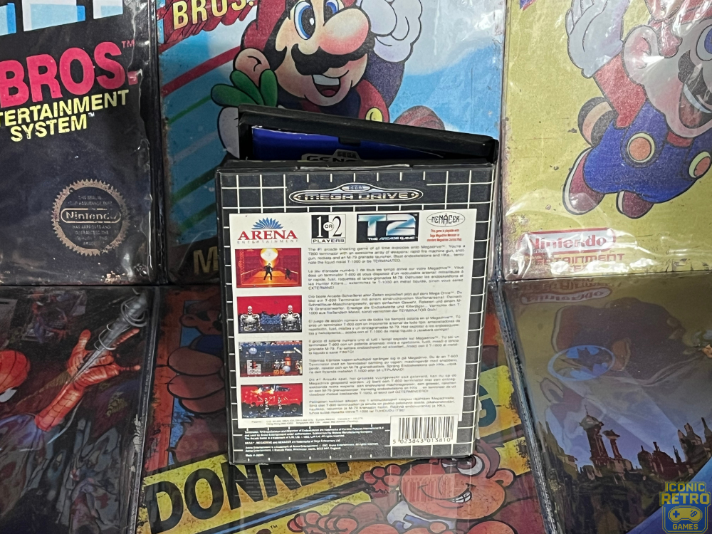 Sega Megadrive T2 Das Arcade-Spiel