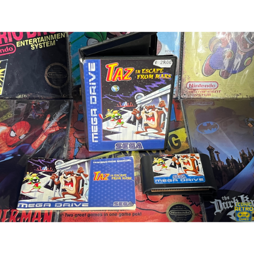Sega Megadrive Taz In Escape From Mars