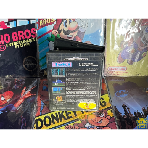 Sega Megadrive Toki Going Ape Spit
