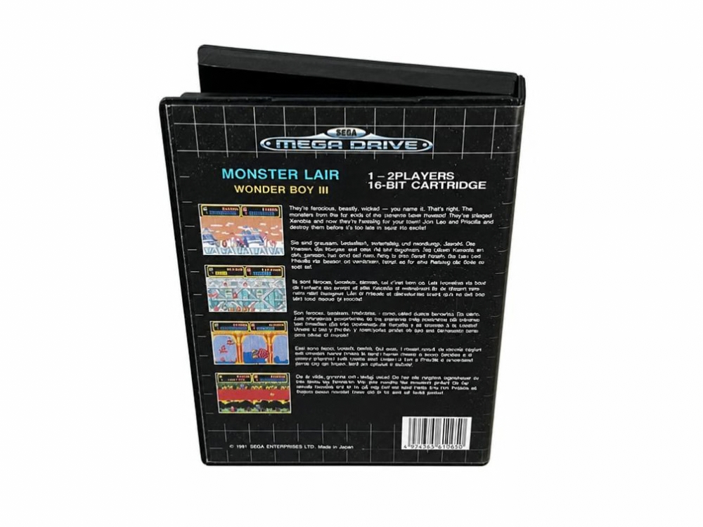 Sega Megadrive Wonder Boy 3 Monster Lair